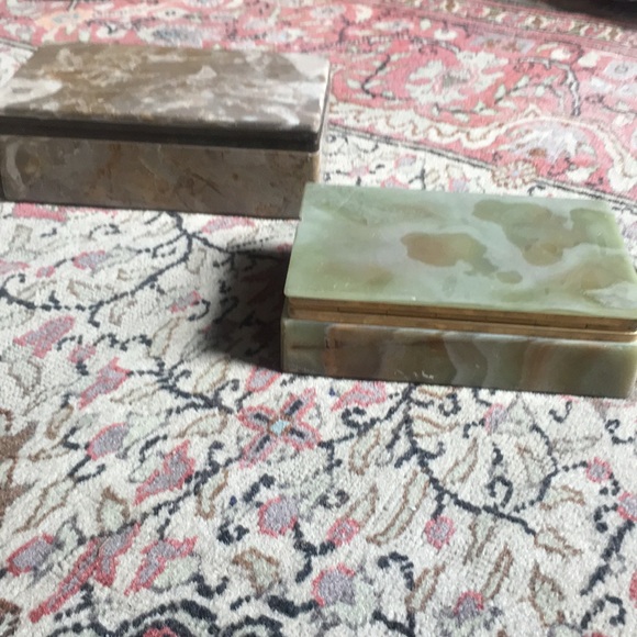 Stone alabaster onyx of Pakistan boxes - Picture 3 of 13